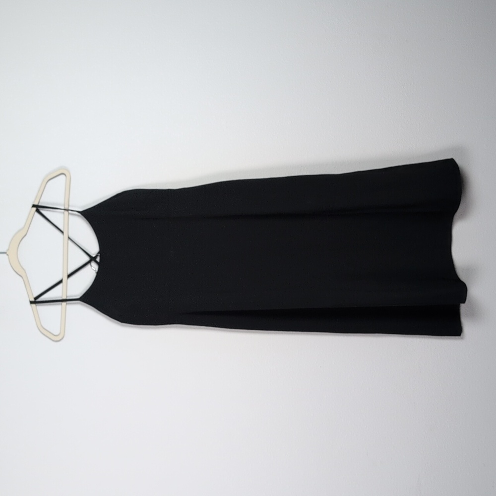 NWT Everlane The Japanese GoWeave Cross-Back Slip Dress